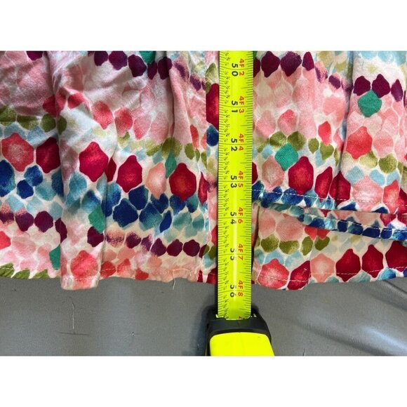 Colorful Sleeveless Boho Maxi Dress 1X With Smocked‎ Top Beachy Vacation Lagom - Picture 4 of 9